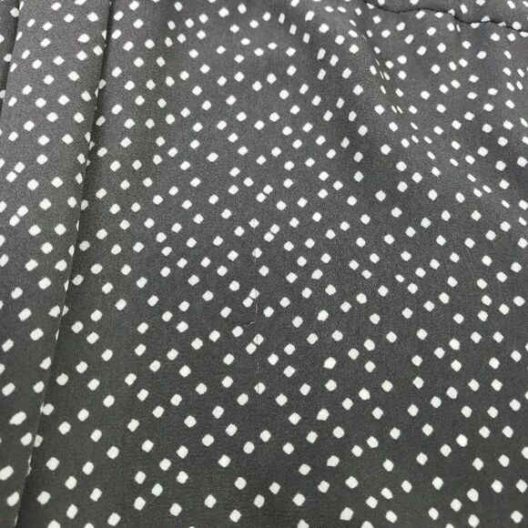 Ann Taylor Womens Button Down Blouse Diamond Print Long Sleeve Workwear Small - Picture 12 of 12